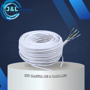 cable utp cat 5 interior aleacion por 100 metros